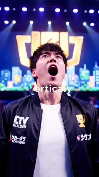 勝利の瞬間、歓喜の表情