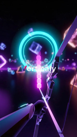 未来都市を弓で射る