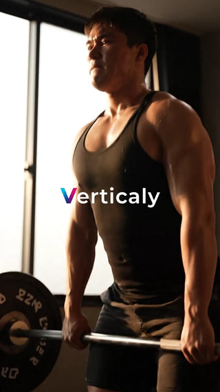 バーベルを持ち上げる男性