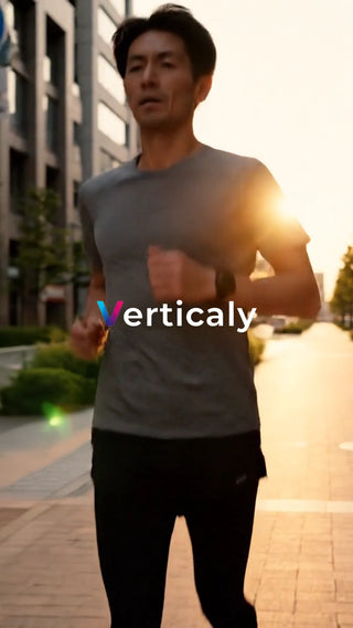 都会を走る、爽やかなランニング