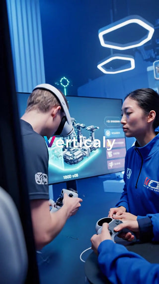 VRゲームを楽しむ男女