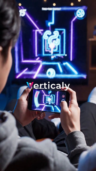 スマホゲーム、集中する横顔