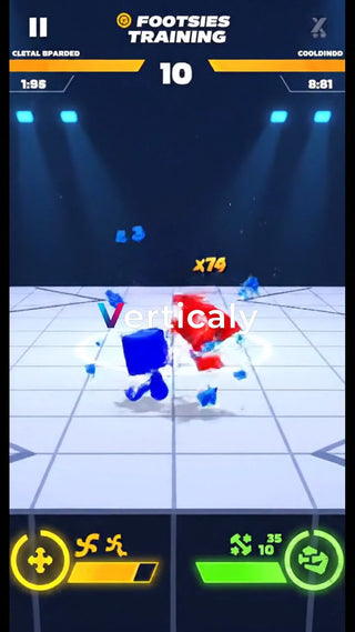 激しいゲーム対戦