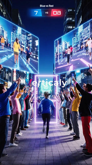 群衆が見守るランナー