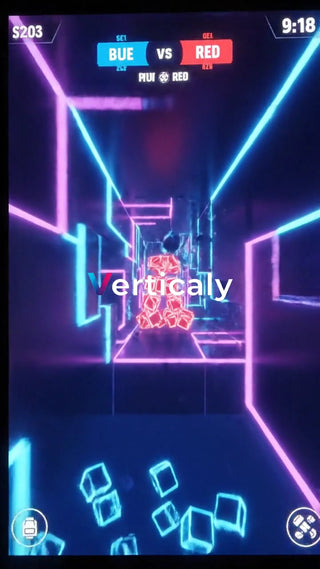 ネオン輝く近未来都市