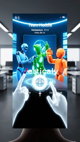 チームで集まる、VR会議