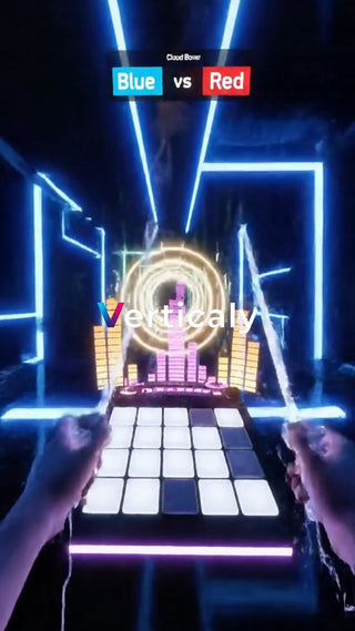 リズムゲーム、白熱の対決