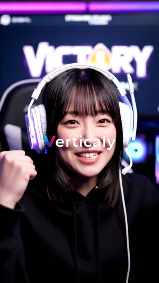 ゲーマー女子、勝利の瞬間