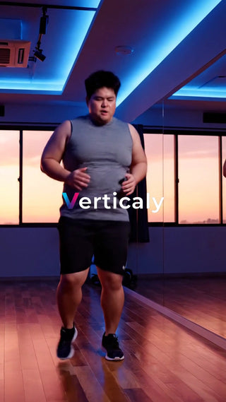 ランニングする男性