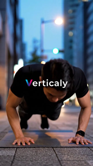 都会でプッシュアップ