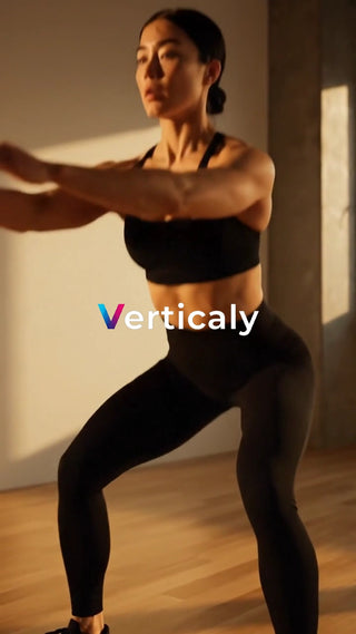 スクワットでエクササイズ