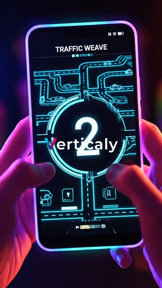 スマホゲーム、交通整理パズル