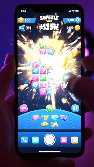 Swizzleパズル、大爆発の瞬間