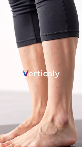 すらりとした脚、黒のタイツ