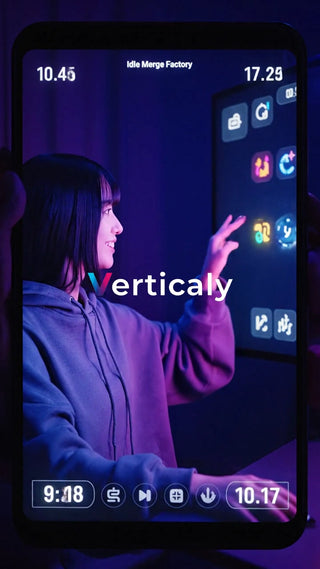 スマホを操作する女性