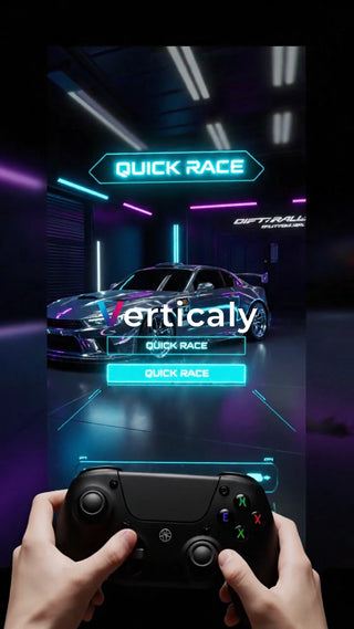 レーシングゲーム、熱い戦い