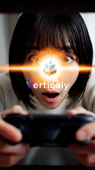 ゲームに夢中な女性