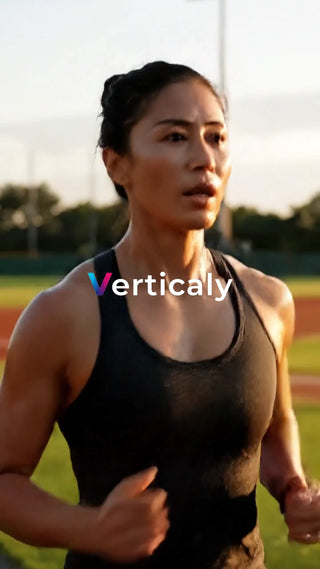 ランニングする女性