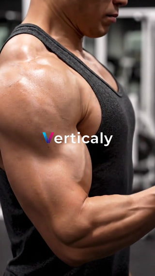 力強い上腕二頭筋