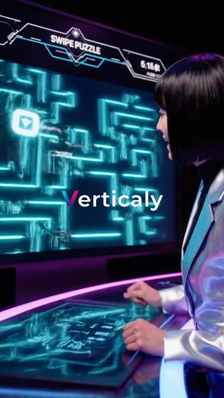 未来的なゲーム画面操作