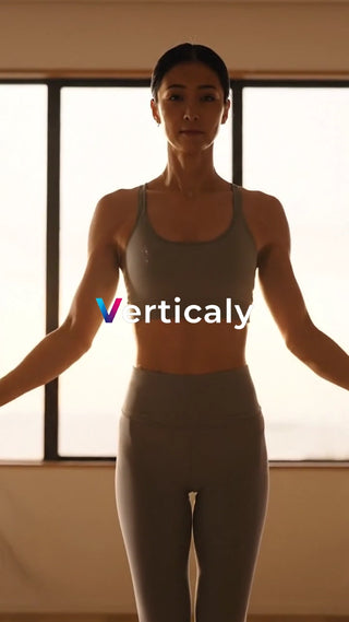 健康的な美しさ、ヨガのポーズ