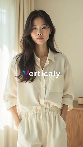 白いシャツの女性