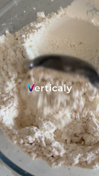 粉を混ぜる、料理の準備