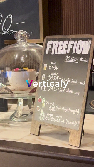 お店のメニュー、黒板デザイン