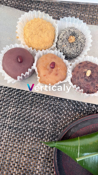 彩り豊かな和菓子たち