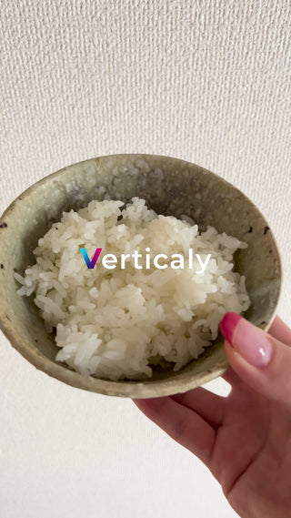 炊きたて白米、つやつや