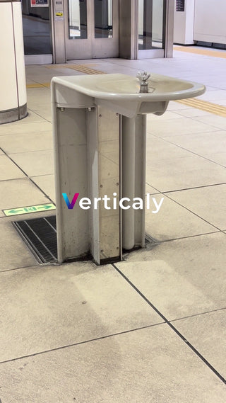 drink water at the water station