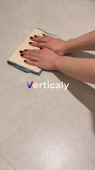 Wiping hands with a towel, cleanliness