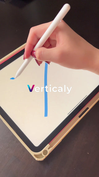 手書き風の青い線を描く