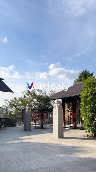 日本の神社の風景