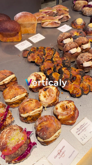 パン屋さんの美味しそうなパン