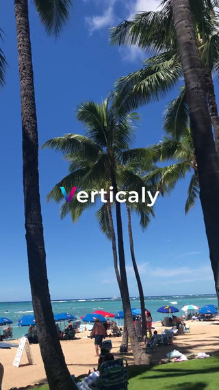 ビーチで過ごす休日