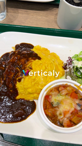 オムライスとラタトゥイユ