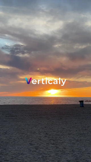 夕焼けビーチ、穏やかな時間