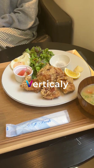 揚げ物定食、美味しい昼食