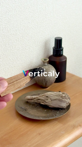 癒やしの空間、お香と時間