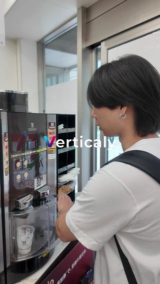 カフェでコーヒーを注文