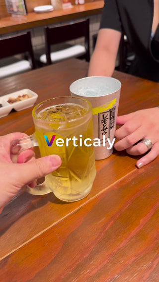 レモンサワーで乾杯