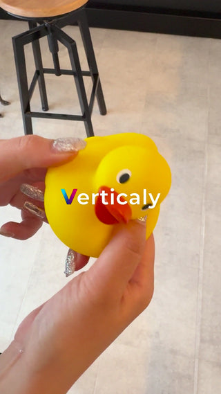 Admire the rubber duck