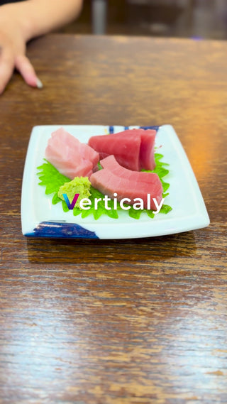 新鮮なマグロの刺身