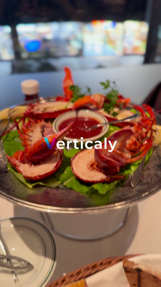 豪華！ロブスターの盛り合わせ