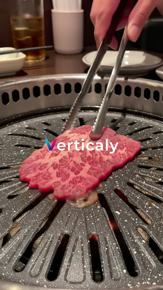 霜降り肉を焼く、至福の時間