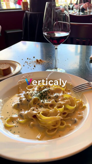 パスタとワイン、優雅な時間