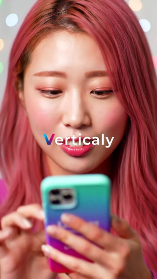 スマホを操作する女性