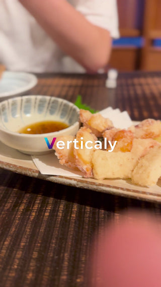 揚げ物とソース、美味しい時間