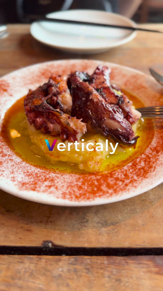 タコのガリシア風、食欲そそる